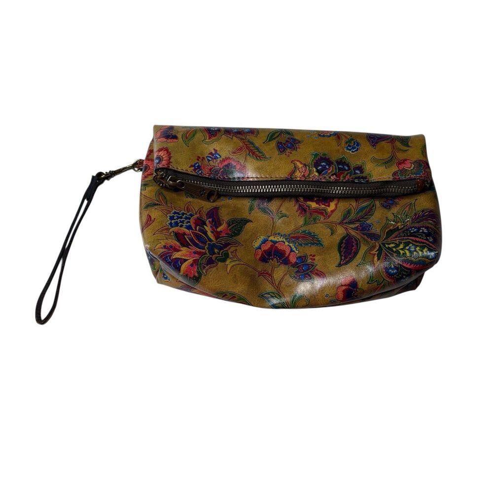 Patricia Nash Valerie Avellino French Tapestry Collection Leather Zipper Wristle